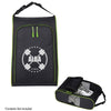 Hit Black/Lime Green Crosstown Side-Mesh Shoe Bag