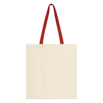 Hit Natural/Red Penny Wise Cotton Tote Bag