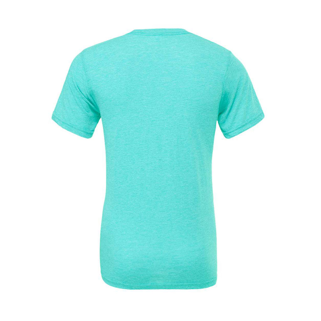 Bella + Canvas Unisex Sea Green Triblend Short-Sleeve T-Shirt