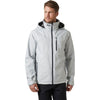 Helly Hansen Men's Grey Fog Crew Hooded Jacket 2.0