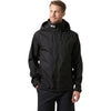 Helly Hansen Men's Black Crew Hooded Jacket 2.0