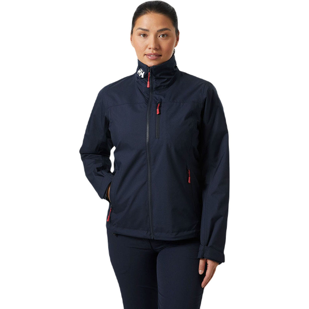 Helly Hansen Women's Navy Crew Midlayer Jacket 2.0