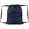 Hit Navy Blue Anywhere rPET Drawstring Bag