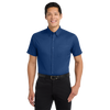 Port Authority Men's Royal/Classic Navy Short Sleeve Easy Care Shirt