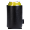 Koozie Black Leather-Like Can Cooler