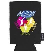 Koozie Black Hype RPET Collapsible Can Cooler - 16 oz.