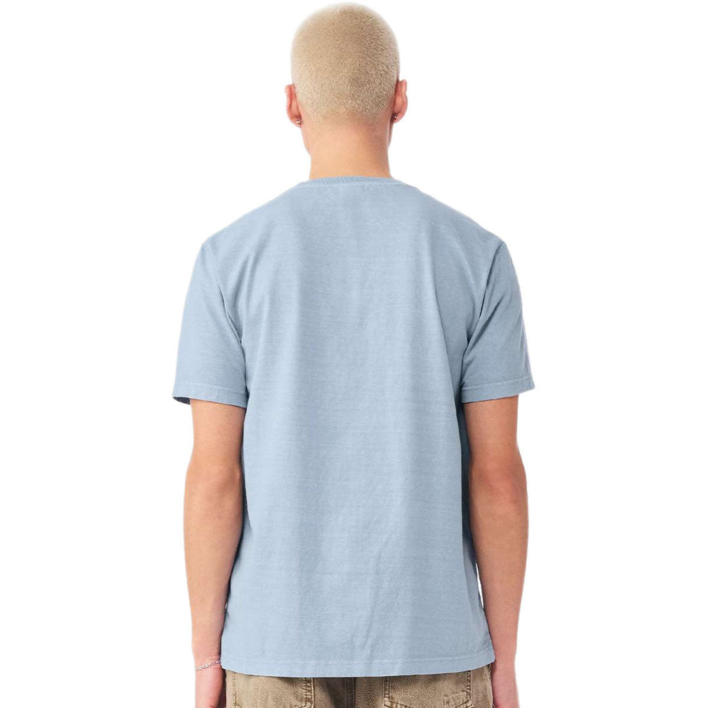 Bella + Canvas Unisex Light Washed Denim Heavyweight Garment-Dyed Tee