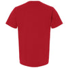 Bella + Canvas Unisex Pop Red Heavyweight Garment-Dyed Tee