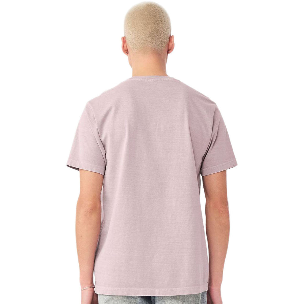 Bella + Canvas Unisex Washed Lavender Heavyweight Garment-Dyed Tee
