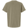 Bella + Canvas Unisex Washed Olive Heavyweight Garment-Dyed Tee