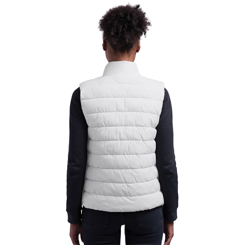 Charles River Women's Winter White Pioneer Puffer Vest