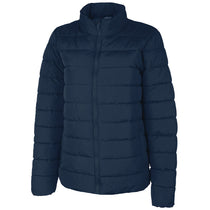 Charles River Women's Navy Pioneer Puffer Jacket