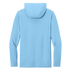 Carhartt Men's Fresh Water Blue Force Sun Defender Long Sleeve Hooded T-Shirt