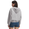 Under Armour Women's Mod Gray Full Heather/Mod Gray Icon Fleece Reinvented 1/2-Zip Hoodie