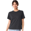 Bella + Canvas Women's Dark Grey 6 oz Heavyweight Tee