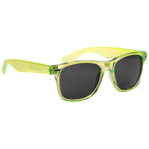 Hit Translucent Lime Green Malibu Sunglasses