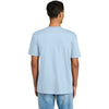 Gildan Men's Light Blue Softstyle Plasma Print Tee