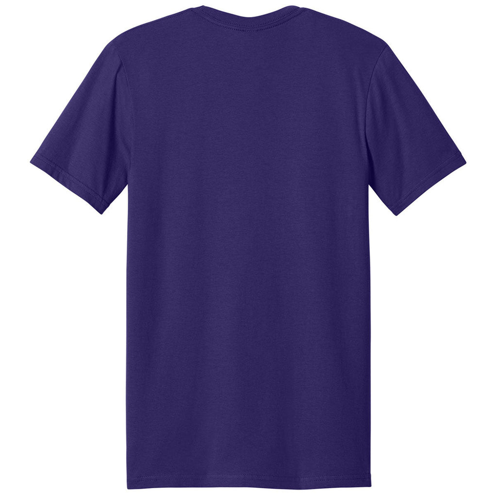 Gildan Men's Purple Softstyle Plasma Print Tee