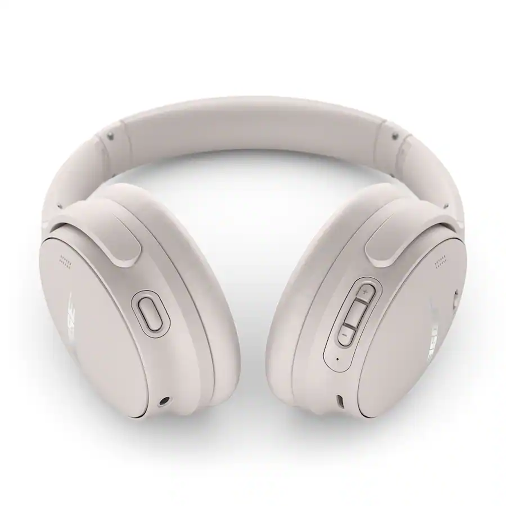 Bose White Smoke QuietComfort Wireless Noise Cancelling Over-the-Ear Bluetooth Headphones