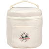 Wellable Natural Recycled Round Travel Case