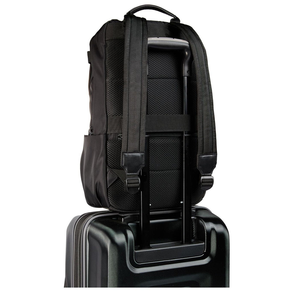 High Sierra Black  Recycled Trivaro Backpack
