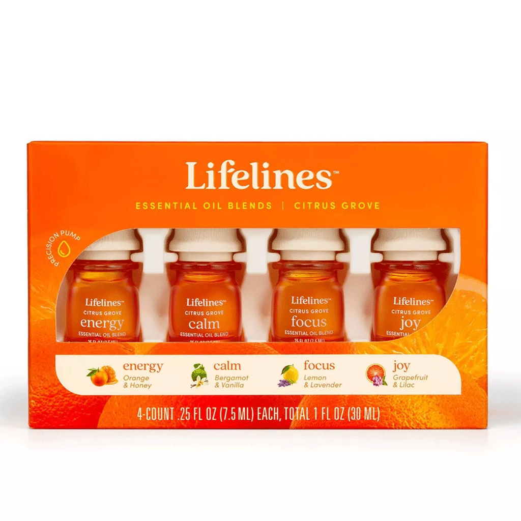 Lifelines Essential Oil Blends 4 Pack - Citrus Grove