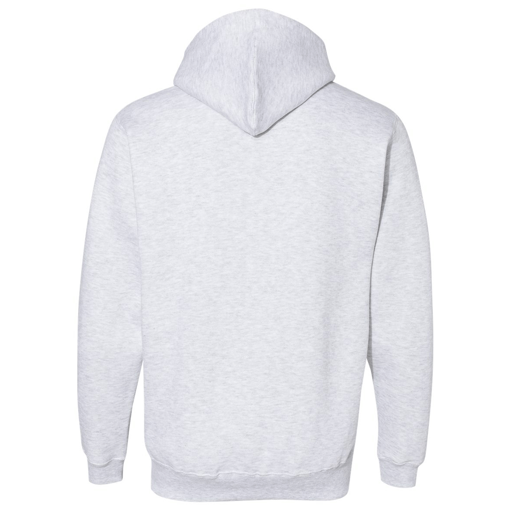 J. America Men's Ash Heather Premium Hooded Sweatshirt