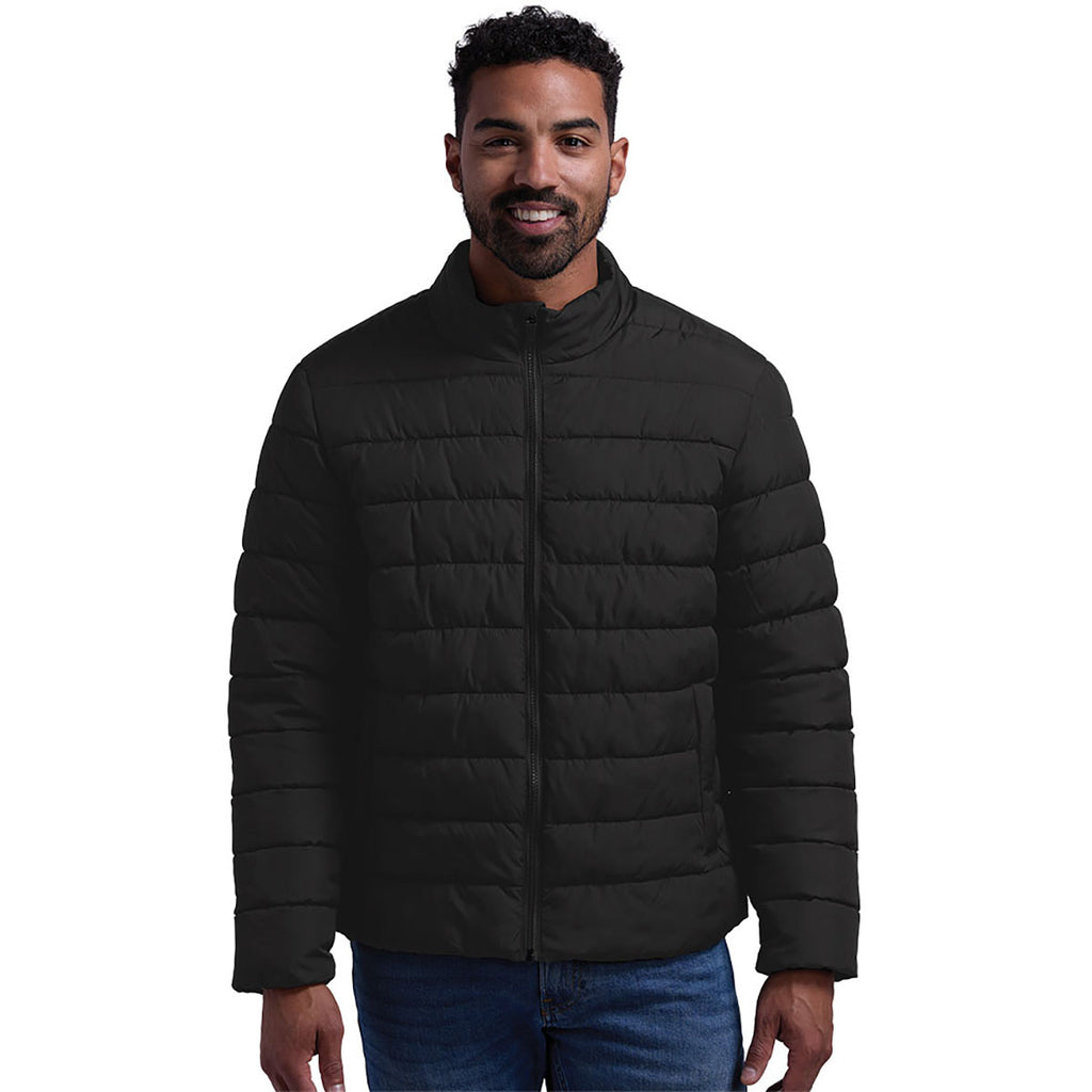 Charles River Men's Black Pioneer Puffer Jacket
