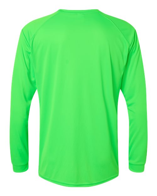 Paragon Neon Lime Unisex Long Islander Performance Long Sleeve T-Shirt