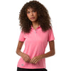 adidas Golf Women's Bliss Pink Performance Sport Shirt