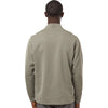 Adidas Men's Silver Pebble Spacer Quarter-Zip Pullover