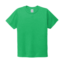 Allmade Youth Enviro Green Tri-Blend Tee