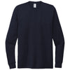 Allmade Unisex Night Sky Navy Tri-Blend Long Sleeve Tee