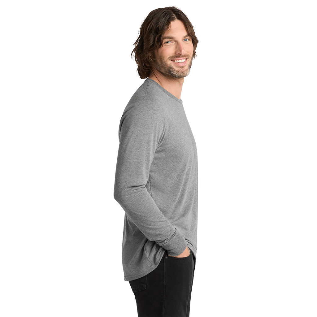 Allmade Unisex Aluminum Grey Tri-Blend Long Sleeve Tee