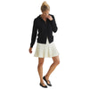 A. PUTNAM Women's Black Enza Washable Cashmere Hoodie