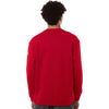 Adidas Men's Team Power Red/White Fleece Crewneck Sweatshirt