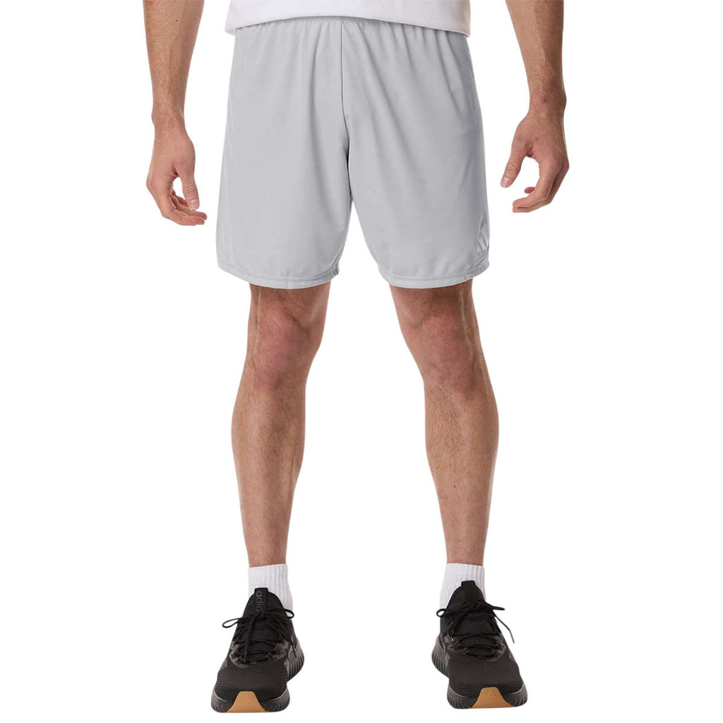 Adidas Men's Team Light Grey/White Entrada 26 Shorts