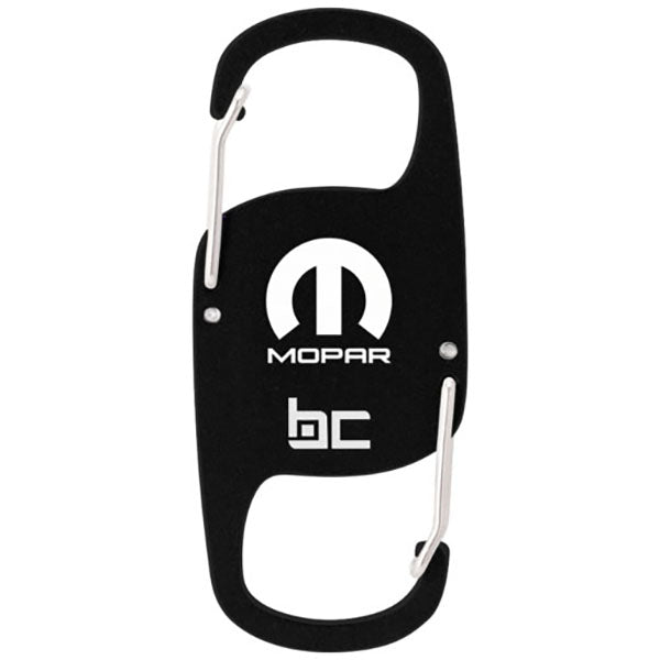 Basecamp Black Duo-end Carabiner Clip