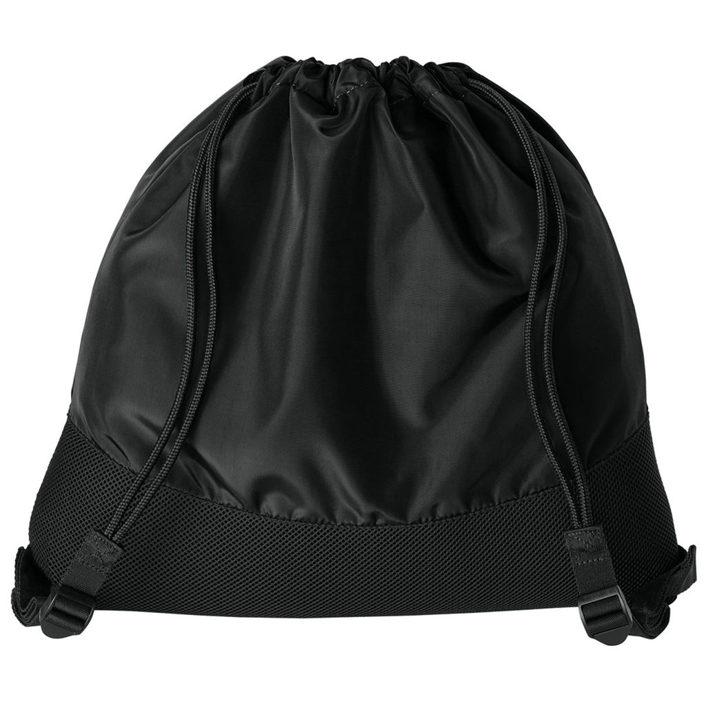 Port Authority Deep Black Agility Mesh Pocket Cinch