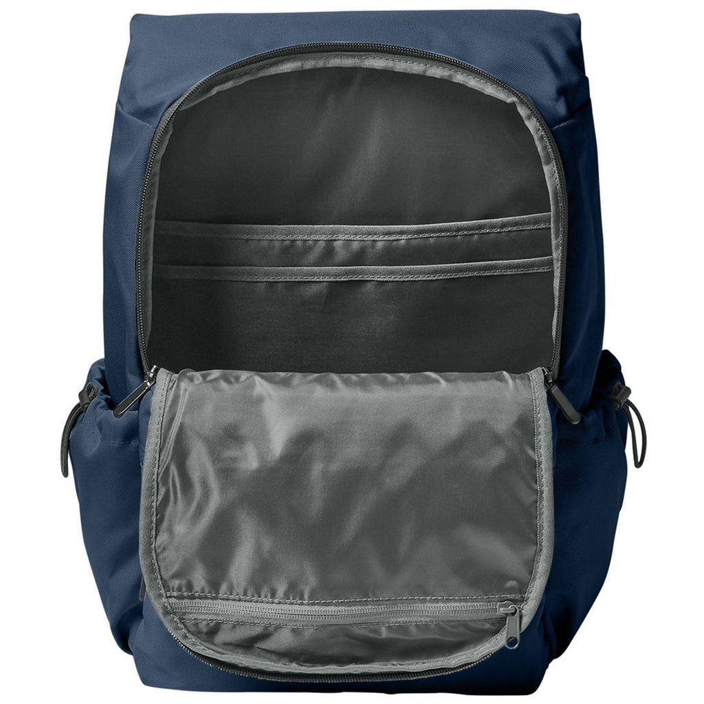 Port Authority River Blue Navy Matte Oxford Backpack