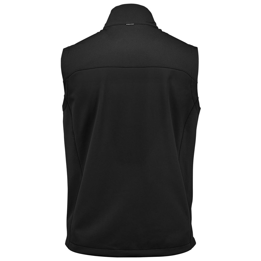 Stormtech Men's Black/Black Cascades Softshell Vest