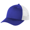 Port Authority Patriot Blue/White Low-Profile Snapback Trucker Cap
