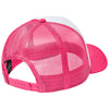 Port Authority White/Neon Pink/Neon Pink Foam Truck'N Cap