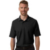 Core 365 Men's Black Resolve CVC Performance Pique Polo