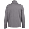 Core 365 Men's Black/White Venture Heathered Stripe Full-Zip