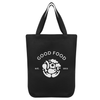 Hit Black Chandler 12oz Cotton Tote Bag