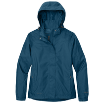 Eddie Bauer Women's Deep Sea Blue/Dark Adriatic Rain Jacket