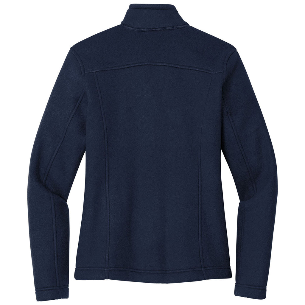 Eddie Bauer Women's River Blue Full-Zip Fleece Jacket