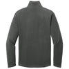 Eddie Bauer Men's Grey Steel Half Zip Microfleece Jacket