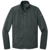 Eddie Bauer Men's Grey Steel Dash Full-Zip Fleece Jacket